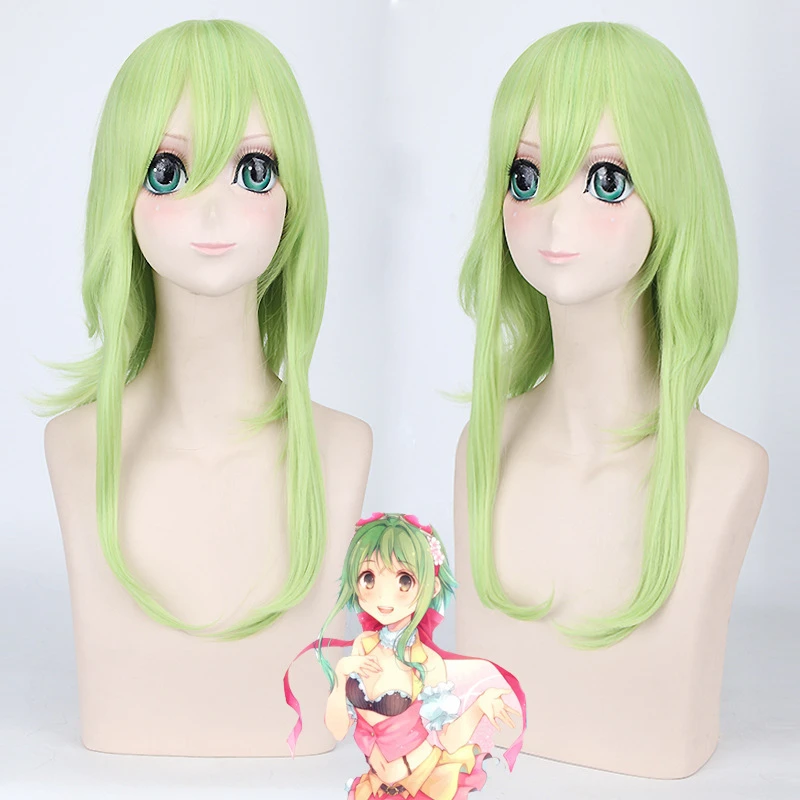 Anime Vocaloid Hatsune Miku Gumi Cosplay Wig Green Medium Length Straight Synthetic Hair Vocaloid Gumi Costume Wigs
Anime Vocaloid Hatsune Miku Gumi Cosplay Wig Green Medium Length Straight Synthetic Hair Vocaloid Gumi Costume Wigs