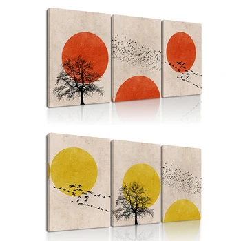 Framed Abstract Decoration Painting for Living Room Poster Print Sunset Landscape Wall Art Home Design Canvas Picture Decor Art 
Framed Abstract Decoration Painting for Living Room Poster Print Sunset Landscape Wall Art Home Design Canvas Picture Decor Art