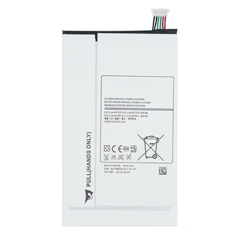 Original Tablet Battery EB-BT705FBC for Samsung Galaxy Tab S 8.4 SM-T700 SM-T705 SM-T701 EB-BT705FBE 4900mAh +Tools 
Original Tablet Battery EB-BT705FBC for Samsung Galaxy Tab S 8.4 SM-T700 SM-T705 SM-T701 EB-BT705FBE 4900mAh +Tools