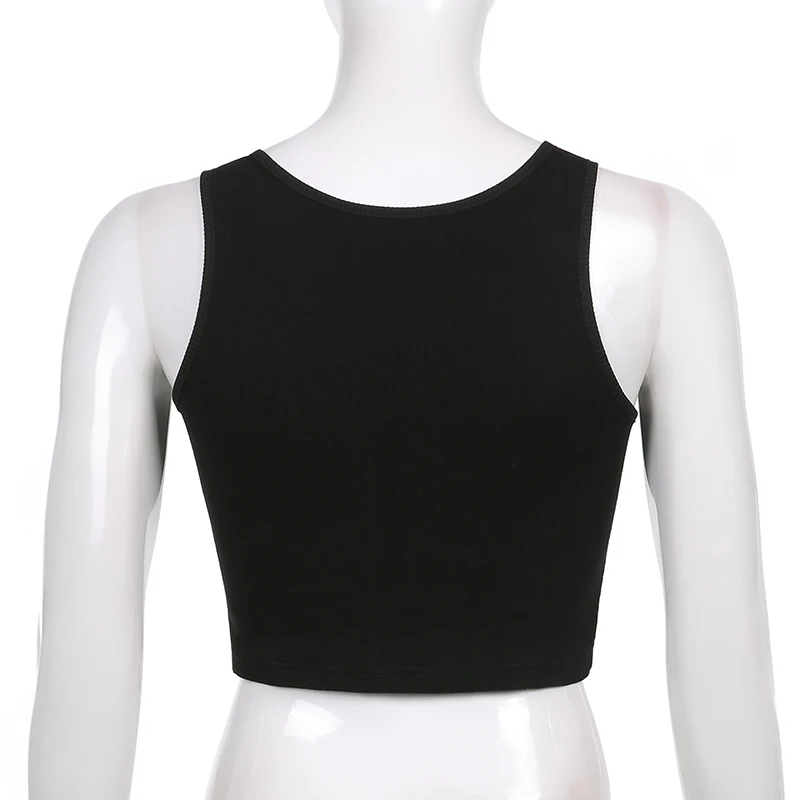 Sweetown Gothic Clothes Black Butterfly Print E Girl Tank Top Women Dark Academia Y2K Aesthetic Sleeveless Tanks Camis Summer Sweetown Gothic Clothes Black Butterfly Print E Girl Tank Top Women Dark Academia Y2K Aesthetic Sleeveless Tanks Camis Summer