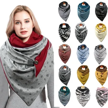 Ladies Winter Fashion Simple and Versatile Thick Warmth Shawl Printed Bib Scarf Autumn and Winter Warmth Neckerchief Muffler
Ladies Winter Fashion Simple and Versatile Thick Warmth Shawl Printed Bib Scarf Autumn and Winter Warmth Neckerchief Muffler