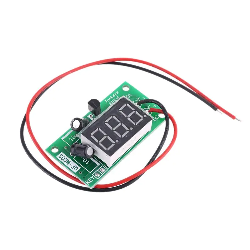 DC 12V Power-ON Counter Module Accumulator 3-Bit Red 0.36in Digital Tube Display Trigger Counter Module Accumulator
DC 12V Power-ON Counter Module Accumulator 3-Bit Red 0.36in Digital Tube Display Trigger Counter Module Accumulator