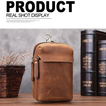 MISFITS Leather Men's Retro Small Pockets Multi-Function Belt Phone Bag Hook Ring Pockets
MISFITS Leather Men's Retro Small Pockets Multi-Function Belt Phone Bag Hook Ring Pockets