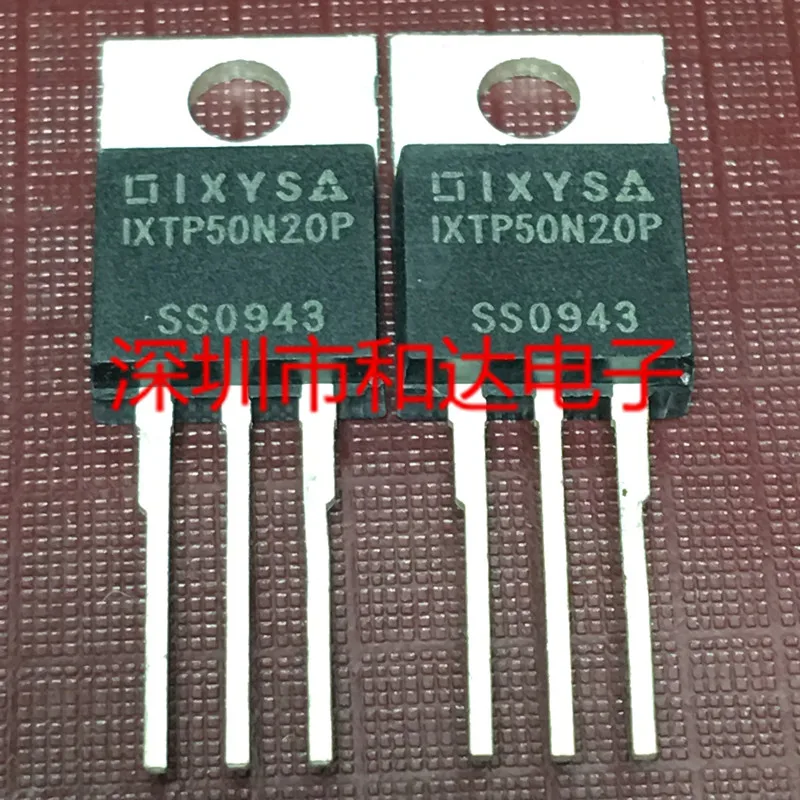 IXTP50N20P TO-220 200V 50A
IXTP50N20P TO-220 200V 50A