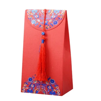 Flowers Printing Red Wedding Gift Boxes Paper Candy Bags portable new style with tassels decoration party supplies 15Pcs
Flowers Printing Red Wedding Gift Boxes Paper Candy Bags portable new style with tassels decoration party supplies 15Pcs