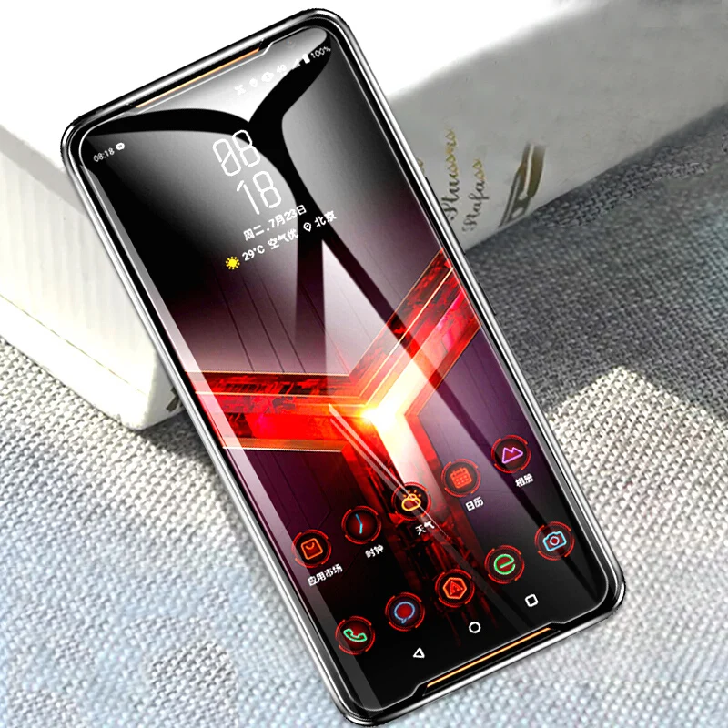 Full Cover Tempered Glass For Asus ROG Phone 2 ZS660KL Scratch Proof Screen Protector For ASUS ROG Phone2 Clear Protective Film
Full Cover Tempered Glass For Asus ROG Phone 2 ZS660KL Scratch Proof Screen Protector For ASUS ROG Phone2 Clear Protective Film