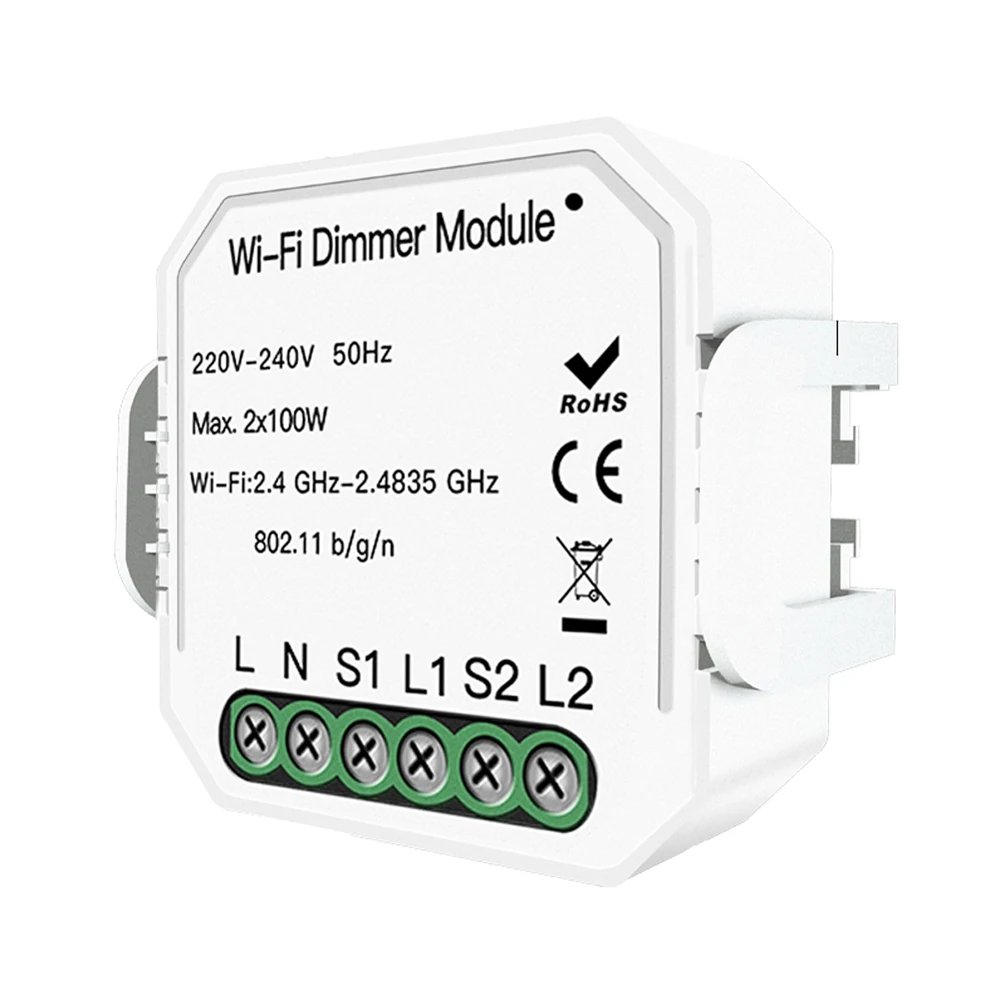 2 Gang 2 Way Wifi Smart Light Switch DIY Breaker Module Smart Life/Tuya APP Remote Control Working
2 Gang 2 Way Wifi Smart Light Switch DIY Breaker Module Smart Life/Tuya APP Remote Control Working