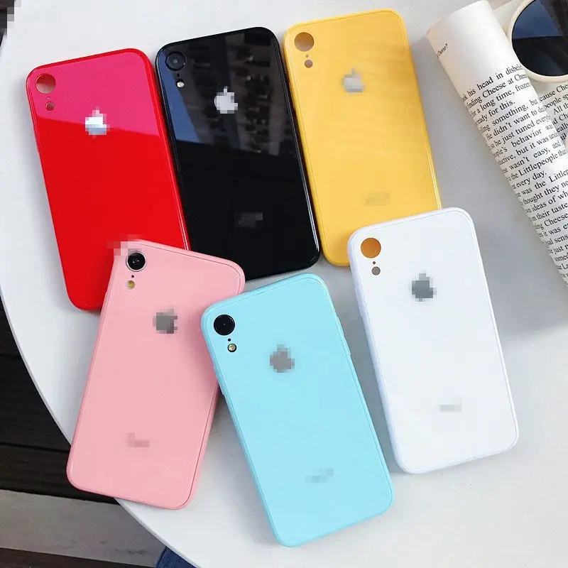 Mirror Tempered Glass Case For Iphone XR XS Max 6 6s Plus 7 8 Plus Glass Slim Back Cover Candy Color For Iphone 11 11Pro Promax
Mirror Tempered Glass Case For Iphone XR XS Max 6 6s Plus 7 8 Plus Glass Slim Back Cover Candy Color For Iphone 11 11Pro Promax
