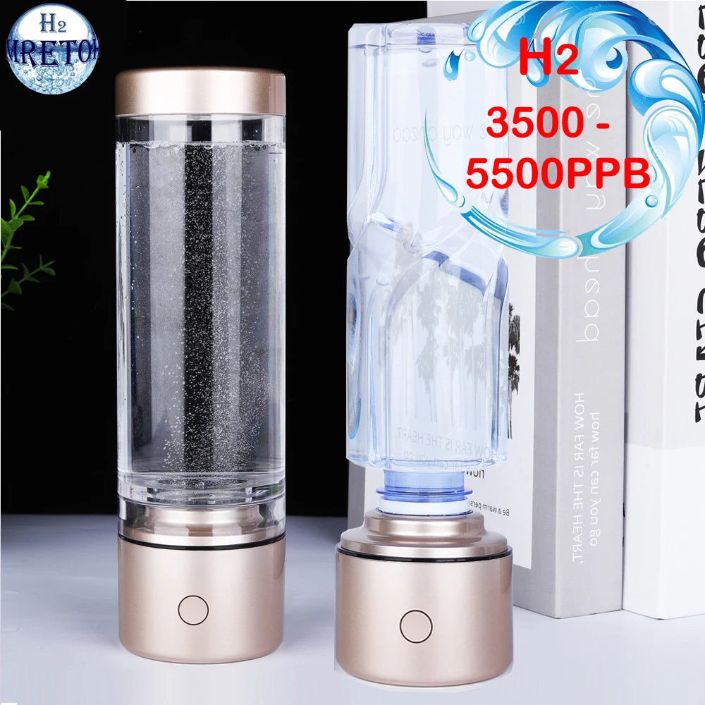 Mini Nano High Rich Hydrogen Water Bottle ORP SPE Ion Membrane Electrolysis Portable Pure H2 Generator Alkaline USB Rechargeable
Mini Nano High Rich Hydrogen Water Bottle ORP SPE Ion Membrane Electrolysis Portable Pure H2 Generator Alkaline USB Rechargeable