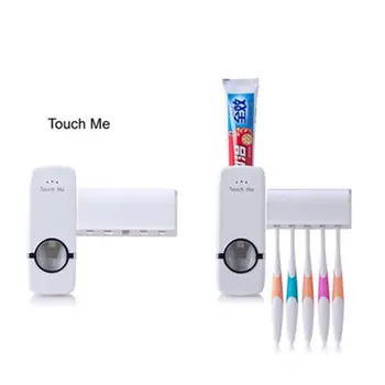 Automatic Toothpaste Dispenser Creative lazy plastic Holder Toothbrush Holder Toothbrush Wall Mount Rack Bathroom Tools Set
Automatic Toothpaste Dispenser Creative lazy plastic Holder Toothbrush Holder Toothbrush Wall Mount Rack Bathroom Tools Set