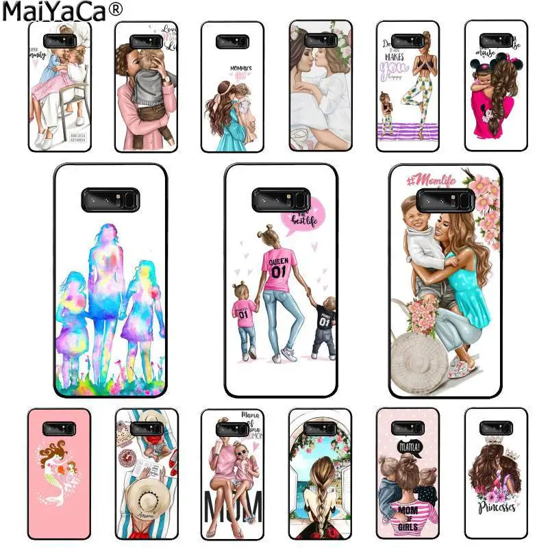 MaiYaCa Mom and baby Black TPU Soft Phone Case Cover for Samsung Note 3 4 5 7 8 9 galaxy A50 A70 galaxy J7 2018 Mobile Cover
MaiYaCa Mom and baby Black TPU Soft Phone Case Cover for Samsung Note 3 4 5 7 8 9 galaxy A50 A70 galaxy J7 2018 Mobile Cover