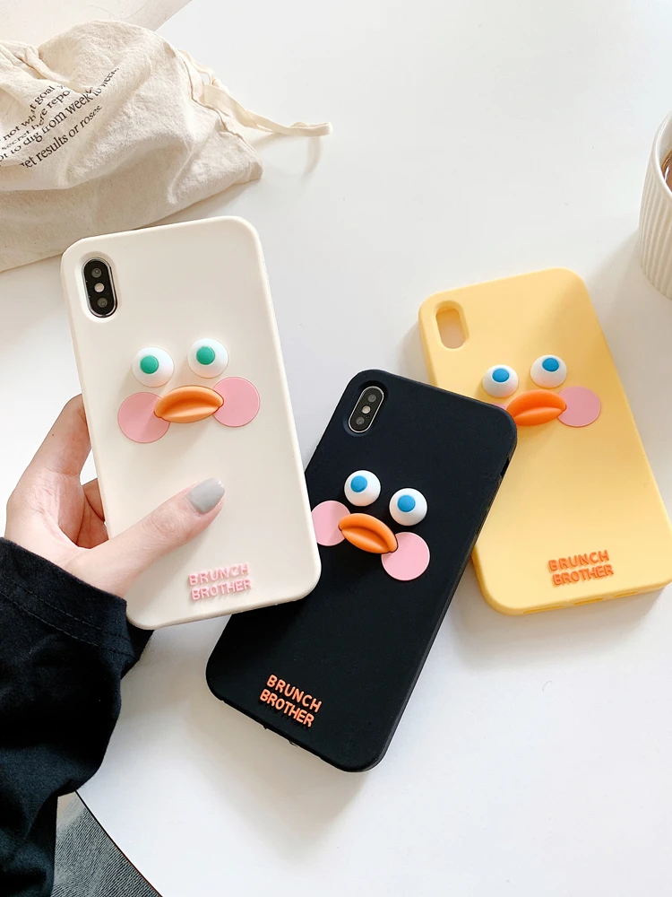 Three-dimensional Duck Phone Case Apple Silicone IPhone Phone Case Cute All-inclusive Soft Shell Anti-drop
Three-dimensional Duck Phone Case Apple Silicone IPhone Phone Case Cute All-inclusive Soft Shell Anti-drop
