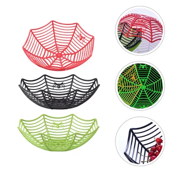1 Set Festive Decorative Durable Useful Fruit Basket Plastic Basket for Halloween
1 Set Festive Decorative Durable Useful Fruit Basket Plastic Basket for Halloween