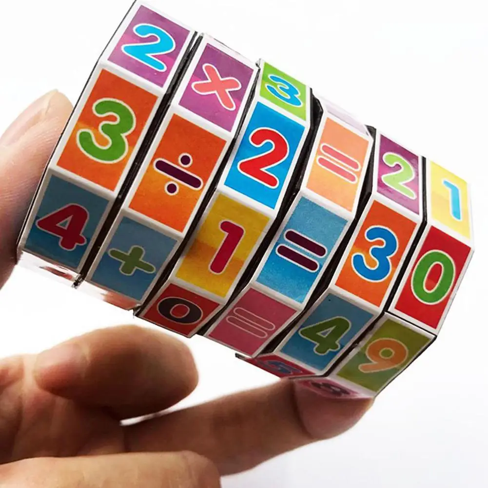 Cylindrical Plastic Magic Cube Children Puzzle Toy Arithmetic Table Educational Toy for Kids
Cylindrical Plastic Magic Cube Children Puzzle Toy Arithmetic Table Educational Toy for Kids