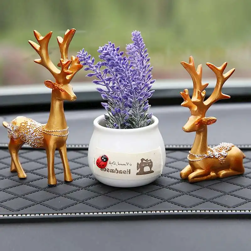 ERMAKOVA Deer Fairy Garden Miniatures Resin Crafts Animal Model Figurines for Home Office Car Decoration Ornaments Kids Gift
ERMAKOVA Deer Fairy Garden Miniatures Resin Crafts Animal Model Figurines for Home Office Car Decoration Ornaments Kids Gift