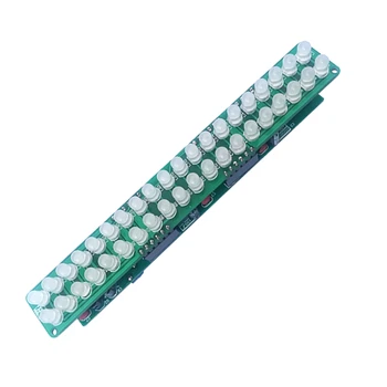 DC 3V-12V DIY Kit RGB LED Flashing FED-201 -Audio Spectrum Indicator LED Flashing Display Module DIY Hand Soldering
DC 3V-12V DIY Kit RGB LED Flashing FED-201 -Audio Spectrum Indicator LED Flashing Display Module DIY Hand Soldering