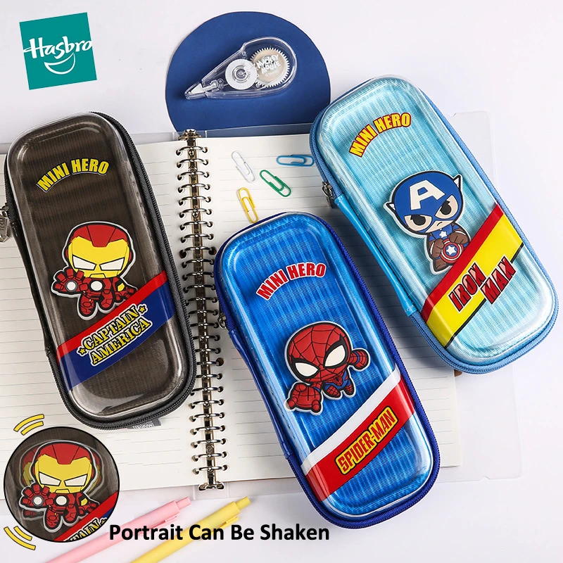 Original Marvel Pen Case for Student Captain America Iron Spiderman Anime Multifunctional Stationery Pencil Box Study Toys Gift
Original Marvel Pen Case for Student Captain America Iron Spiderman Anime Multifunctional Stationery Pencil Box Study Toys Gift