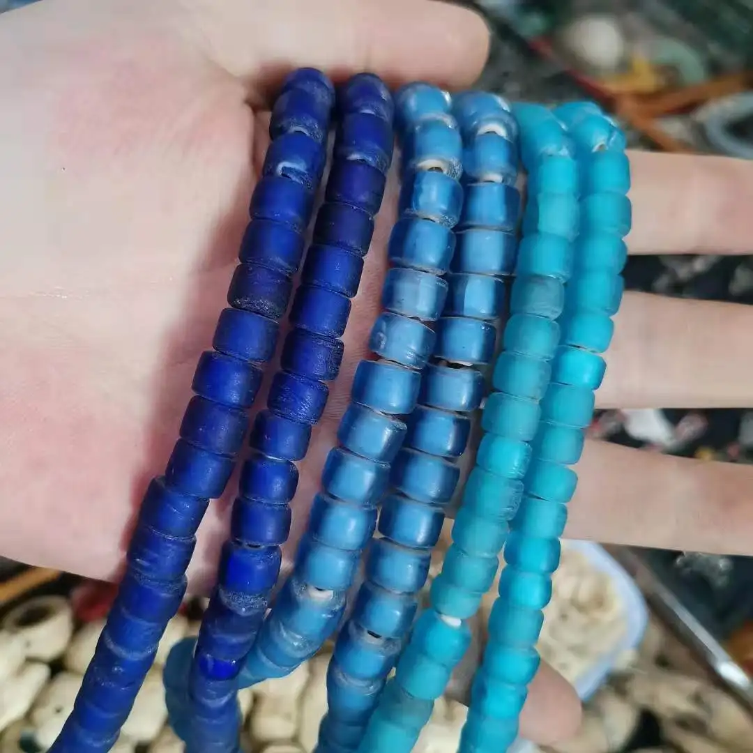 1pcs/lot Handmade colored glaze White core necklace antique ancient culture beautiful beads detachable irregular collares
1pcs/lot Handmade colored glaze White core necklace antique ancient culture beautiful beads detachable irregular collares