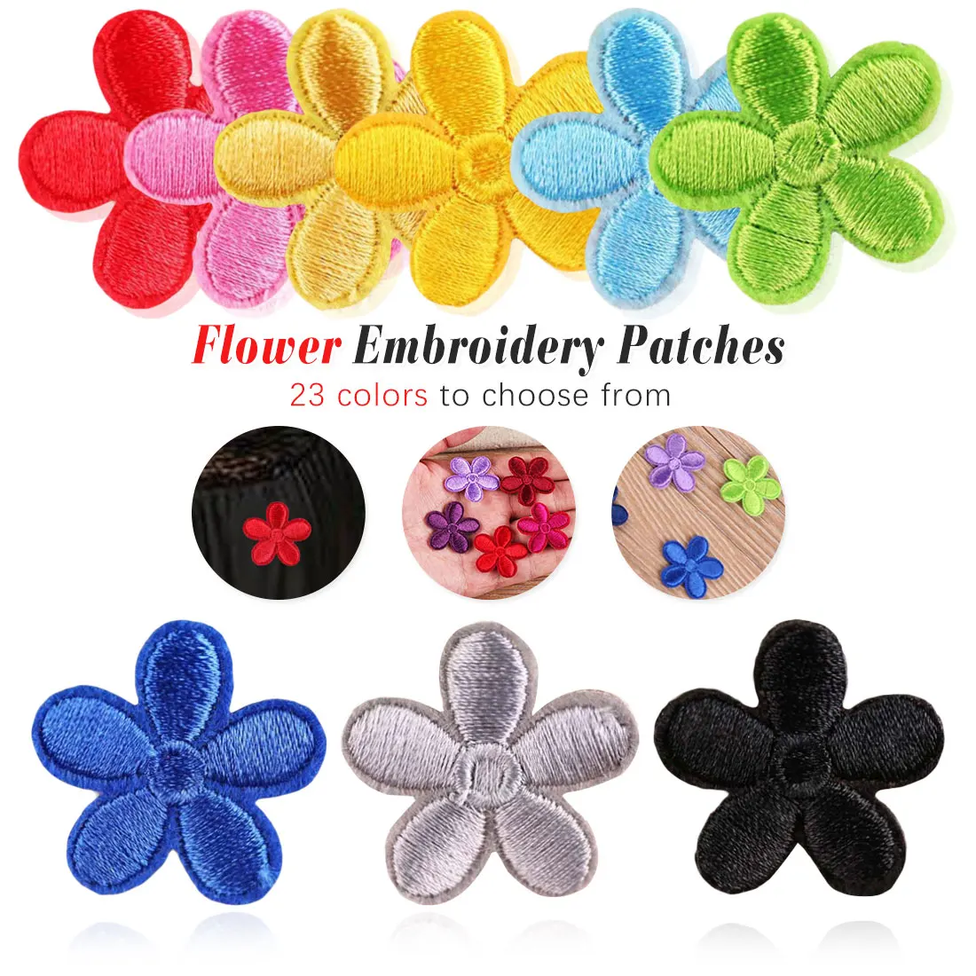 10PCS Cute Small Flower Clothing Embroidery Patches Multicolor Flower Embroidery Patch Iron Sew On DIY Clothes Stickers
10PCS Cute Small Flower Clothing Embroidery Patches Multicolor Flower Embroidery Patch Iron Sew On DIY Clothes Stickers