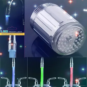 Mini Luminous Faucet LED Faucet Temperature Sensor Light RGB 7 Color Shower Kitchen Faucets LED Light Water Faucet Tap Adaptor
Mini Luminous Faucet LED Faucet Temperature Sensor Light RGB 7 Color Shower Kitchen Faucets LED Light Water Faucet Tap Adaptor