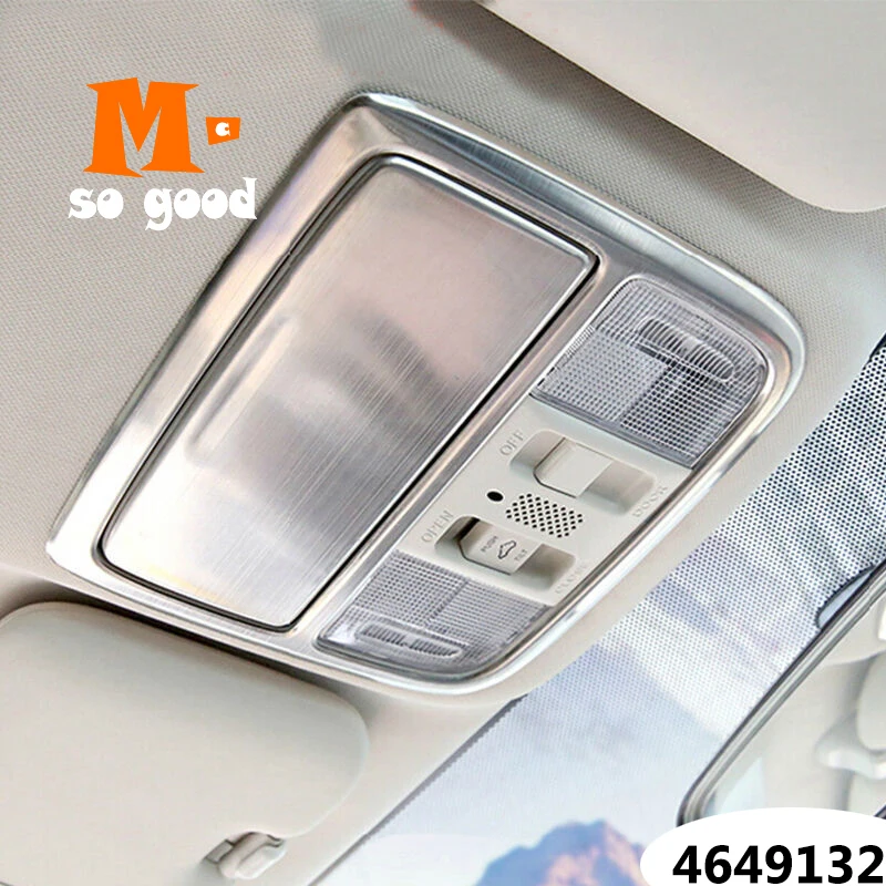 Stainless Steel For Honda CRV CR-V Car Front Reading Lampshade Panel Frame Cover Trim Auto Interior Accessories 2012/13/14/15/16
Stainless Steel For Honda CRV CR-V Car Front Reading Lampshade Panel Frame Cover Trim Auto Interior Accessories 2012/13/14/15/16