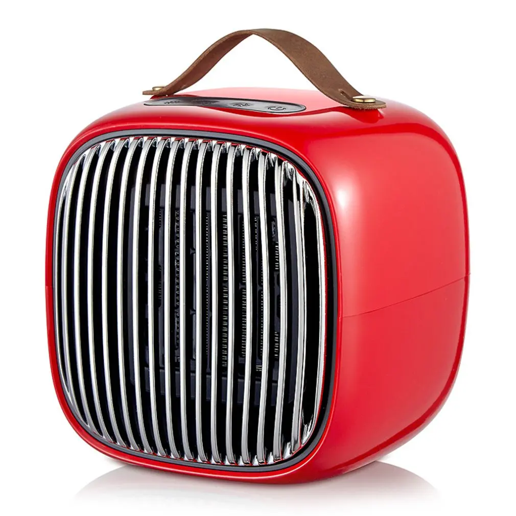 Smart Desktop Mini Heater Household Small Electric Heater Smart Desktop Mini Heater Household Small Electric Heater Red