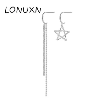 925 sterling silver Fashion Crystal Asymmetric Earrings for Women Wedding Cute Star Moon Long Tassel Earring Statement Jewelry
925 sterling silver Fashion Crystal Asymmetric Earrings for Women Wedding Cute Star Moon Long Tassel Earring Statement Jewelry