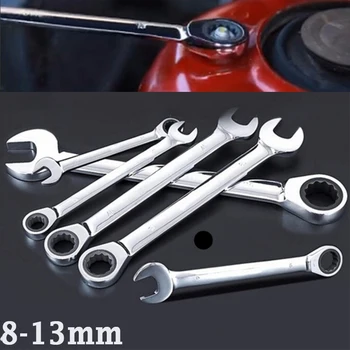 1pc Ratchet Combination Metric Wrench Set Fine Tooth Gear Ring Torque and Socket Wrench Set Nut Tools for Repair A Set of Wrench
1pc Ratchet Combination Metric Wrench Set Fine Tooth Gear Ring Torque and Socket Wrench Set Nut Tools for Repair A Set of Wrench