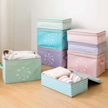 2PCS/Set Non-woven Underwear Storage Box Folding Wardrobe Clothes Box Drawer Organizer Finishing Box
2PCS/Set Non-woven Underwear Storage Box Folding Wardrobe Clothes Box Drawer Organizer Finishing Box