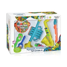 7PCS Musical Instruments Combination Saxophone Flute Toy Set Children Learning Music
7PCS Musical Instruments Combination Saxophone Flute Toy Set Children Learning Music