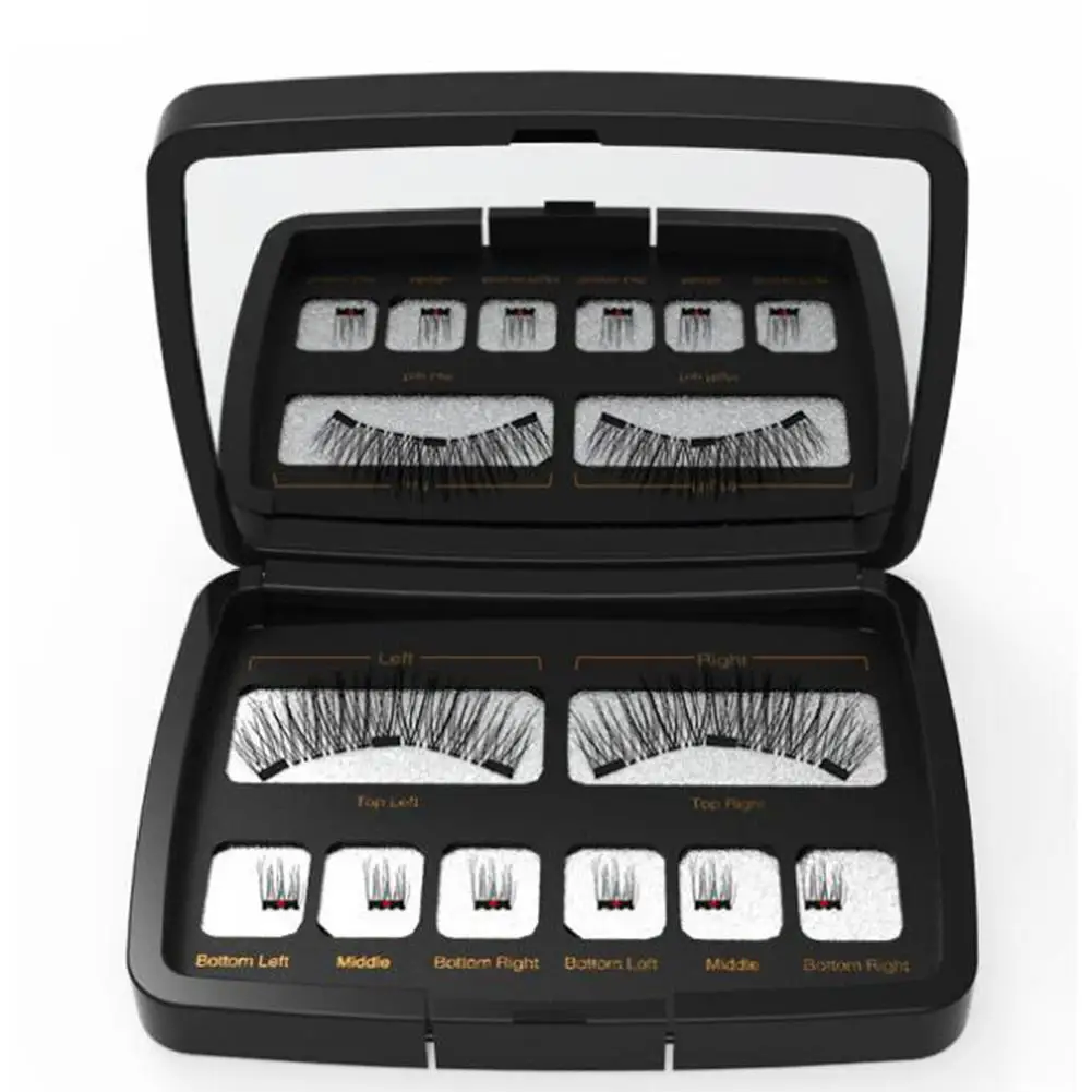 Magnetic False Eyelashes Full Eyes 3D Natural Look Fake Lashes with Tweezers Makeup Tools and Accessories
Magnetic False Eyelashes Full Eyes 3D Natural Look Fake Lashes with Tweezers Makeup Tools and Accessories