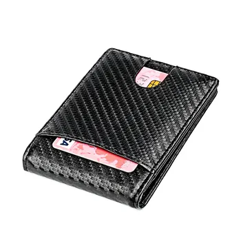 Luufan RFID Slim Men Genuine Leather Money Clip Bifold Card Holder Mini Purse Cow Leather Wallets For Men Rtro Black Card Case
Luufan RFID Slim Men Genuine Leather Money Clip Bifold Card Holder Mini Purse Cow Leather Wallets For Men Rtro Black Card Case