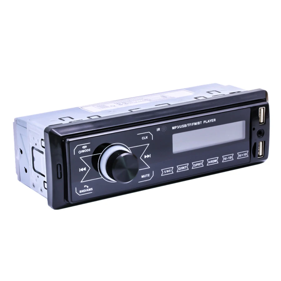

1DIN 12V Car Radios Stereo Radio Mp3 Player Remote Control Digital Bluetooth Audio Music Stereo USB/TF/AUX-IN