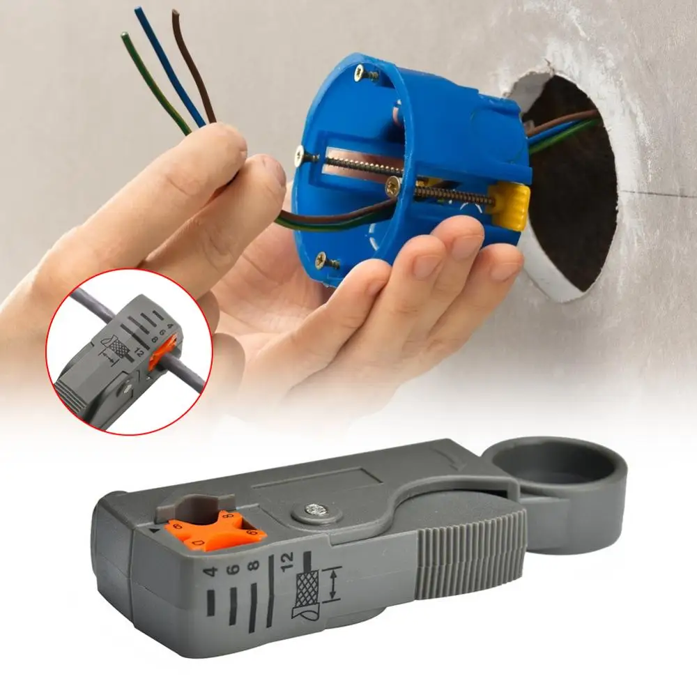 Automatic Wire Stripper Multi-Purpose Tool Crimping Tool Cable Tool Wire Stripper Rust Remover Wire Stripping and Cutting Tool
Automatic Wire Stripper Multi-Purpose Tool Crimping Tool Cable Tool Wire Stripper Rust Remover Wire Stripping and Cutting Tool