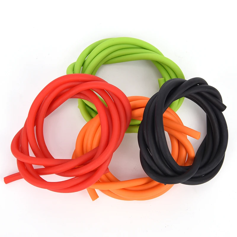 2020 New Natural Latex Slingshots Rubber Tube 1M for Outdoor Hunting Shooting High Elastic Tubing Band Tactical Catapult Bow | Спорт и