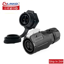 

Cnlinko LP16 M16 industrial power waterproof connector 2.3.4.5.7.9pin aviation car mechanical signal connector free shipping