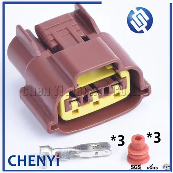 1 set 3 Pin 6098-0142 Automotive Ignition Coil Plug Female waterproof Connector TPS Throttle Position Sensor For Cars Nissan
1 set 3 Pin 6098-0142 Automotive Ignition Coil Plug Female waterproof Connector TPS Throttle Position Sensor For Cars Nissan