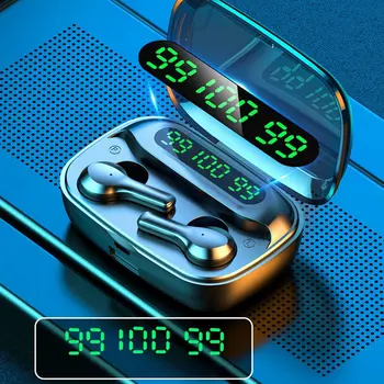 R3 Wireless Earphone LED Power Display With Charging Station 5.0 Stereo Sports Earbuds Sports Headphones
R3 Wireless Earphone LED Power Display With Charging Station 5.0 Stereo Sports Earbuds Sports Headphones
