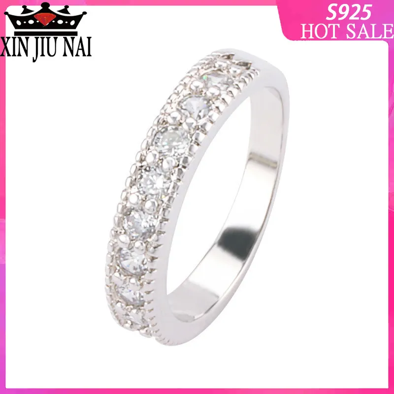 Temperament women's Europe and the United States simple series set simulation diamond ring refers to the fashion personality
Temperament women's Europe and the United States simple series set simulation diamond ring refers to the fashion personality
