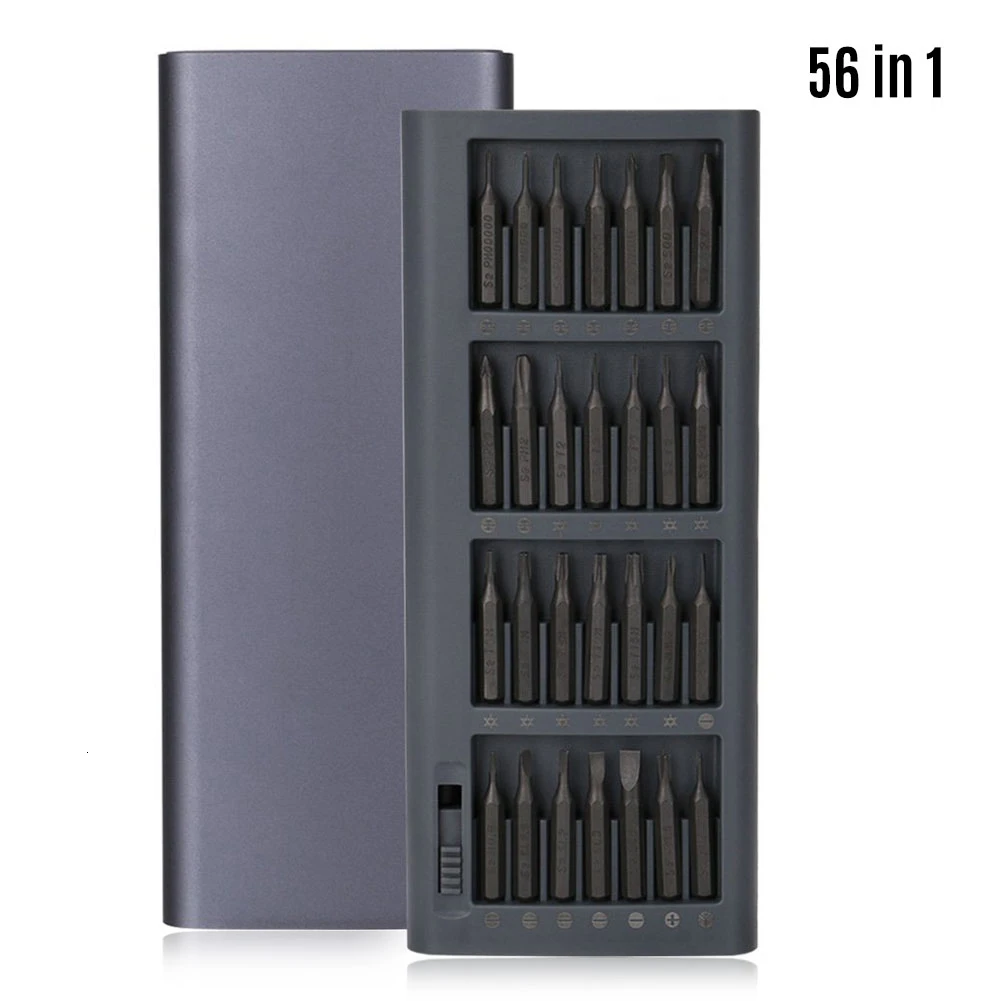 56 In 1 Screwdriver Set Precision Magnetic Bits With Box Screw Driver For Mobile Phone Laptop Home Repair Tool Daily Use Kit
56 In 1 Screwdriver Set Precision Magnetic Bits With Box Screw Driver For Mobile Phone Laptop Home Repair Tool Daily Use Kit