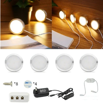 4/6PCS LED Cabinet Light Kit Dimmable LED Under Cabinet Kitchen Shelf Lighting Wardrobe Cabinet Closets Lights Bathroom Lighting
4/6PCS LED Cabinet Light Kit Dimmable LED Under Cabinet Kitchen Shelf Lighting Wardrobe Cabinet Closets Lights Bathroom Lighting