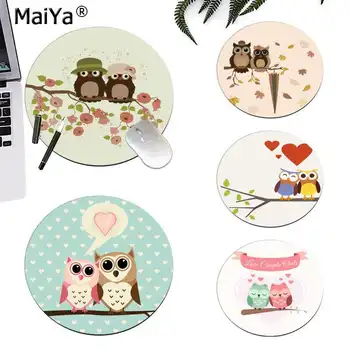 MaiYa Love Couple Owls Family round Mouse pad PC Computer mat computer desk mat for gaming
MaiYa Love Couple Owls Family round Mouse pad PC Computer mat computer desk mat for gaming