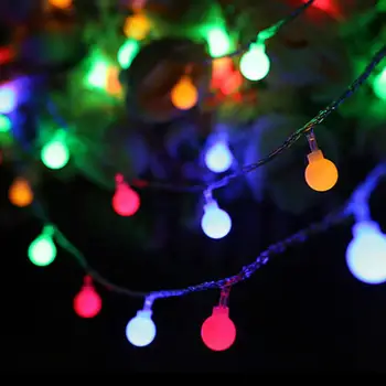 Fairy String Light 10LED Round Ball Fairy String Outdoor Festival Garden Super Bright Fairy Light Wedding Landscape Lamp
Fairy String Light 10LED Round Ball Fairy String Outdoor Festival Garden Super Bright Fairy Light Wedding Landscape Lamp