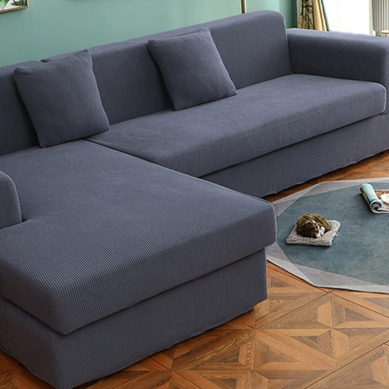Elastic Sofa Cover Soft Simple Style Solid Color Sofa Cover High Quality Durable Sturdy For Living Room 1/2/3/4 Seat Gray
Elastic Sofa Cover Soft Simple Style Solid Color Sofa Cover High Quality Durable Sturdy For Living Room 1/2/3/4 Seat Gray