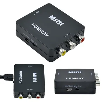 HDMI To RCA AV/CVBS Adapter HD 1080P Mini HDMI2 AV Video Converter CVBS 3RCA Video Converter Adapter with USB Cable
HDMI To RCA AV/CVBS Adapter HD 1080P Mini HDMI2 AV Video Converter CVBS 3RCA Video Converter Adapter with USB Cable
