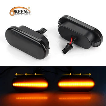 OKEEN 2pcs Led Dynamic Side Marker Turn Signal Light Sequential flowing Light For Golf 3 4 Passat 3BG Polo SB6
OKEEN 2pcs Led Dynamic Side Marker Turn Signal Light Sequential flowing Light For Golf 3 4 Passat 3BG Polo SB6