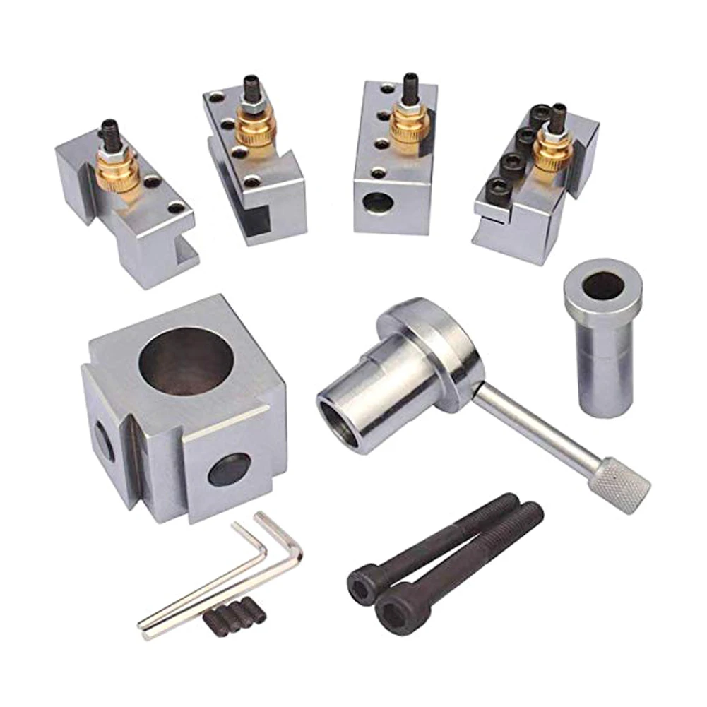 Mini Lathe Quick Change Tool Post Holders Multifid Tool Holder High Positioning Accuracy Industrial Tool Holder for Machine
Mini Lathe Quick Change Tool Post Holders Multifid Tool Holder High Positioning Accuracy Industrial Tool Holder for Machine