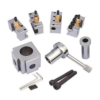 Mini Lathe Quick Change Tool Post Holders Multifid Tool Holder High Positioning Accuracy Industrial Tool Holder for Machine
Mini Lathe Quick Change Tool Post Holders Multifid Tool Holder High Positioning Accuracy Industrial Tool Holder for Machine