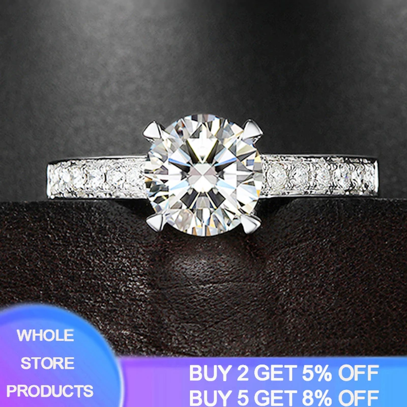 YANHUI Real 925 Sterling Silver Ring with Certificate Fine Jewelry Rings for Women 6mm Zircon Topaz Gemstone Wedding Party Gift
YANHUI Real 925 Sterling Silver Ring with Certificate Fine Jewelry Rings for Women 6mm Zircon Topaz Gemstone Wedding Party Gift