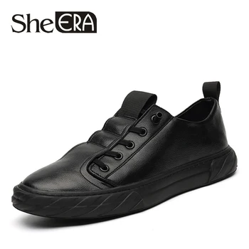 2020 New Spring Autumn Shoes Korean Version Fashion Men's Split Leather Shoes Men Casual Oxfords Loafer Shoes Men Classic Black
2020 New Spring Autumn Shoes Korean Version Fashion Men's Split Leather Shoes Men Casual Oxfords Loafer Shoes Men Classic Black